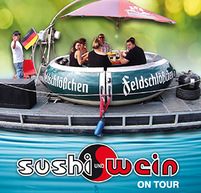 Sushi auf der Elbe